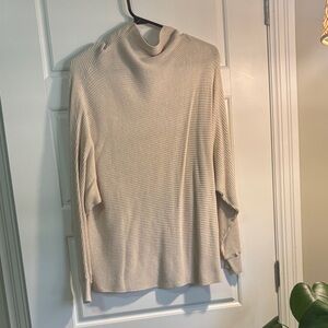 Reitmans Beige Cowl Neck Sweater